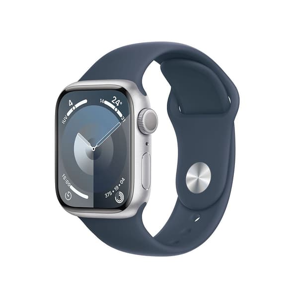 Apple Watch Series 9 Gps Sport 41 Mm Blå S-M