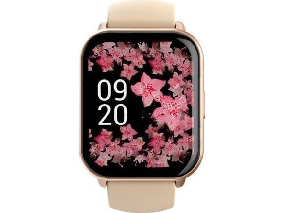 HiFuture FutureFit Zone 2 smartklocka, boett i roséguld med armband i roséguld