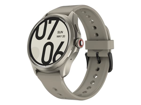 Mobvoi TicWatch Pro 5, 3,63 cm (1.43"), AMOLED, Pekskärm, 32 GB, GPS, 44,3 g