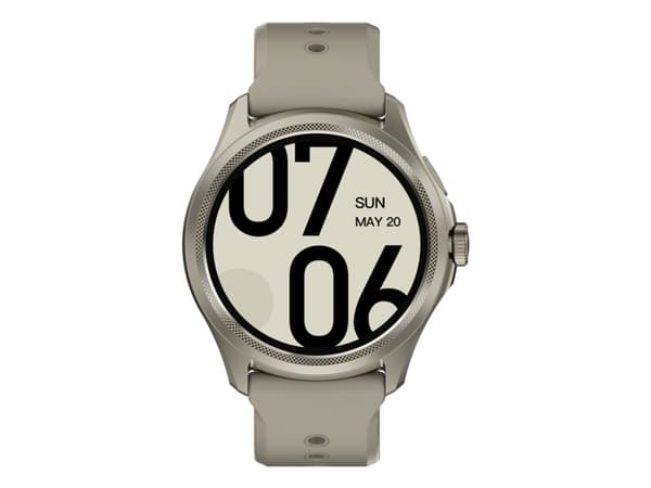 Mobvoi TicWatch Pro 5, 3,63 cm (1.43"), AMOLED, Pekskärm, 32 GB, GPS, 44,3 g
