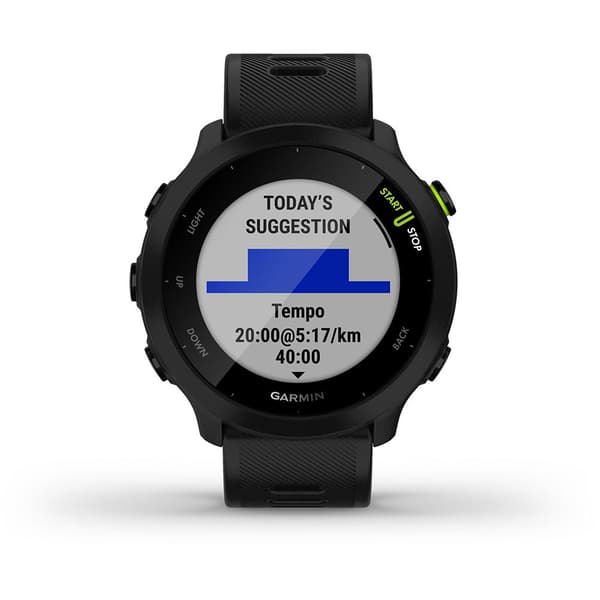 Garmin Ur Forerunner 55 Sort