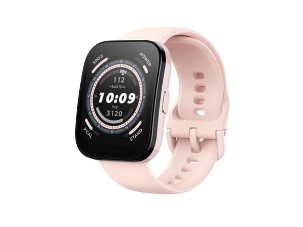Amazfit Bip 5 4.85 cm (1.91&quot;) TFT Digital 320 x 380 pixels Touchscreen Pink GPS (satellite)