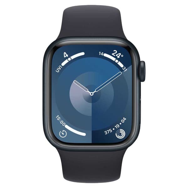 Apple Watch Series 9 Gps Sport 41 Mm Blå S-M