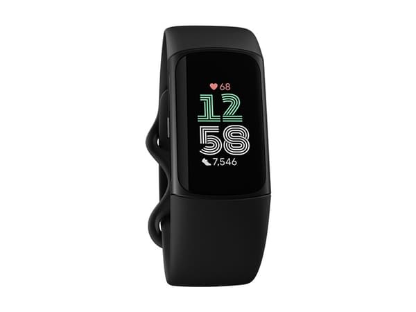 Fitbit Charge 6 - aktivitetssporer med uendelighedsbånd - silikone - obsidian - Bluetooth, NFC - 37.64 g