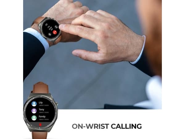 Aukey Smartwatch 2 ultra Aukey SW-2U (brunt läder)