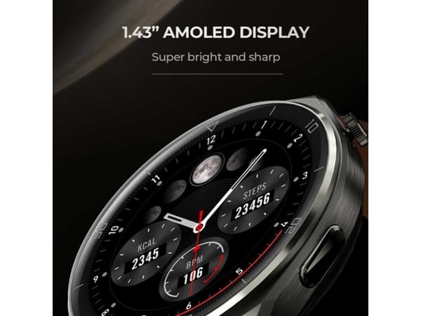Aukey Smartwatch 2 ultra Aukey SW-2U (brunt läder)