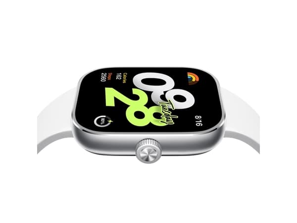 Xiaomi Smart Watch Redmi Watch 4, 5 cm (1,97"), AMOLED, pekskärm, Silvergrå