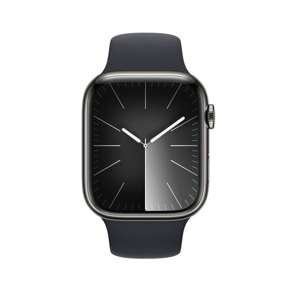 Apple Rostfritt Stål Watch Series 9 Gps+cellular 45 Mm Blå S-M