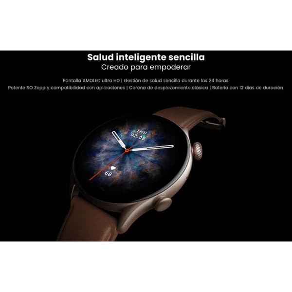 Amazfit Smartwatch Gtr 3 Pro Brun