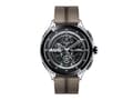 Miniatyrbild 2 av 5: Xiaomi Watch 2 Pro - 46 mm - rostfritt stål i silver - smart klocka med rem - läder - brun - handledsstorlek: 135-205 mm - display 1.43" - 32 GB - Bl