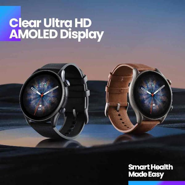 Amazfit Smart Klocka Gtr 3 Pro Svart