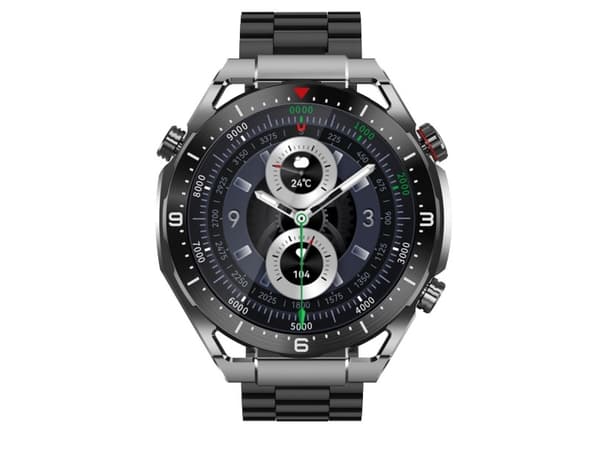 Maxcom älykello Maxcom EcoWatch 1 400mAh 1.52" IP67 Puhelut Kolme hihnaa Musta