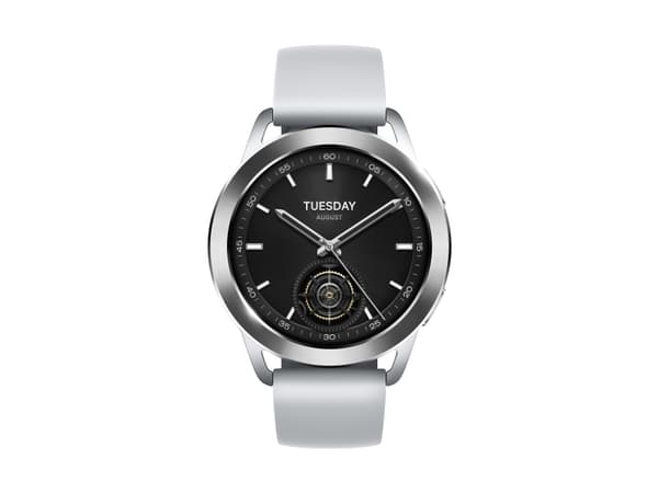 Xiaomi Watch 2 - Smartklokke med stropp - håndleddstørrelse: 140-210 mm - display 1.43" - 32 GB - Bluetooth, Wi-Fi - 36.8 g - sølv - demo