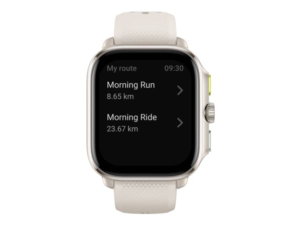 Amazfit Cheetah (Square) - 44 mm - smart klocka med rem - flytande silikon - handledsstorlek: 140-205 mm - display 1.75" - Bluetooth - 37 g  - vinnan