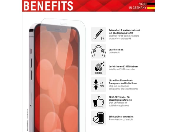DISPLEX Smart Glass - Skärmskydd för mobiltelefon - film - 6.1" - för Apple iPhone 11, XR