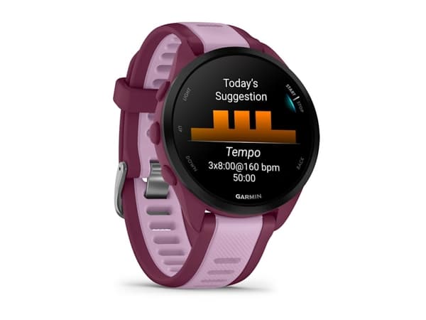 Garmin Forerunner 165 Music, 3,05 cm (1.2"), AMOLED, Pekskärm, 4 GB, GPS, 39 g