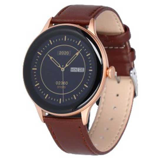 Maxcom Smart Klocka Fw48 Vanad Brun