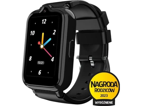 Manta Smartwatch Lasten älykello Junior Joy 4G musta