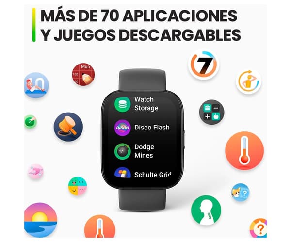 Amazfit Smart Klocka Bip 5 Durchsichtig
