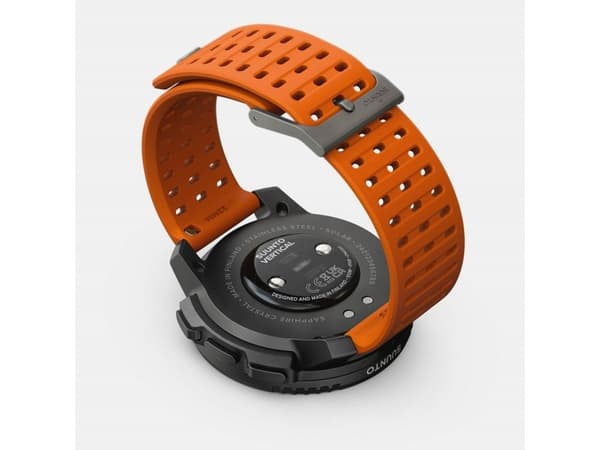 Suunto Vertical - Glasfiberarmerad polyamid - sportklocka med rem - silikon - handledsstorlek: 125-175 mm - display 1.4" - Bluetooth - 87 g  - steel