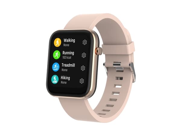 DENVER SW-182 - Smart klocka med band - display 1.7" - Bluetooth - rosa