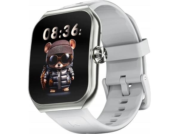 Smartwatch KU7 1.96 inches 250 mAh silver