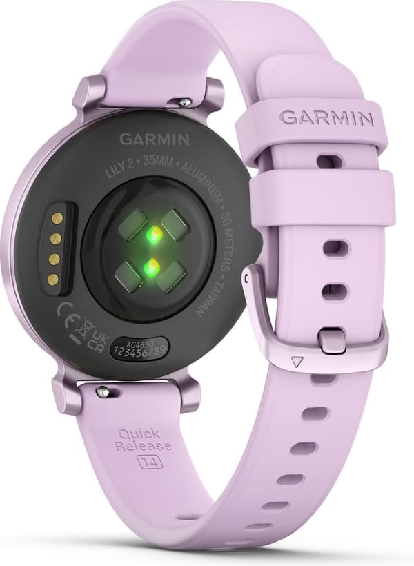 Garmin Lily 2 - Smartwatch för kvinnor - Snygg design - 18 sportappar - 5 dagars batteri