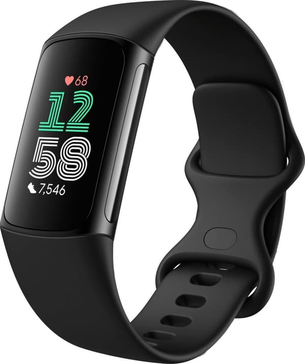 Fitbit Charge 6 - Activity Tracker - klocka med stegräknare - svart