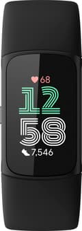 Miniatyrbild 1 av 10: Fitbit Charge 6 - Activity Tracker - klocka med stegräknare - svart