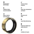 Miniatyrbild 5 av 8: Ultrahuman Smart Ring Air Gul 10 / 64-65 mm