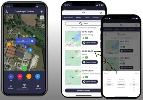 Copenhagen Trackers Gemstone -GPS-paikannin