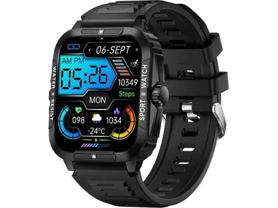 Smartwatch Colmi P76 Czarny (P76 Black)