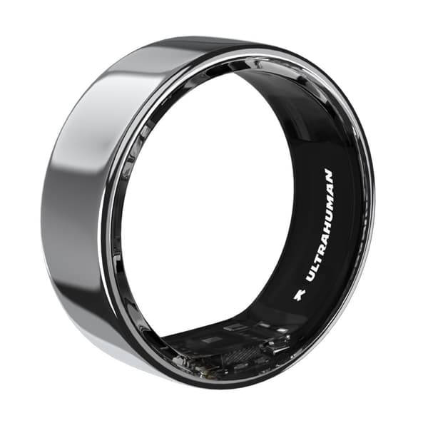 Ultrahuman Air Smart Aktiivisuusrengas Hopeinen 8 / 58-60 mm