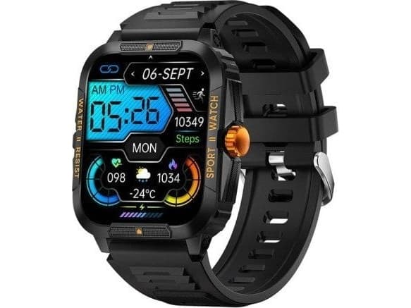 Colmi Smartwatch Colmi Smartwatch P76 (musta ja oranssi)