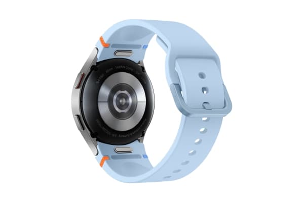 Samsung Galaxy Watch FE - 40 mm - smartklokke med sportsbånd - display 1.2" - 16 GB - Bluetooth, Wi-Fi, NFC - 26.6 g - sølv