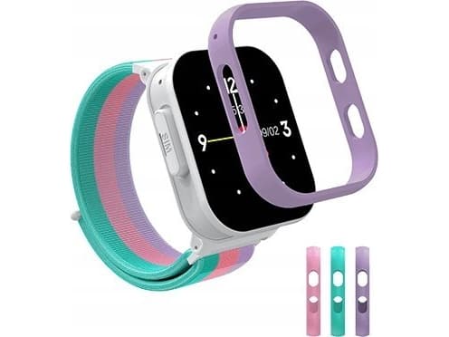 Kiano Joy 4G smartwatch Svart och blå (5901821999502)