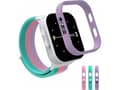 Miniatyrbild 1 av 2: Kiano Joy 4G smartwatch Svart och blå (5901821999502)