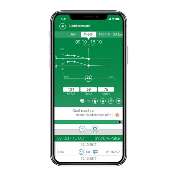 Blodtryksmåler til arm Medisana BU 570 Connect