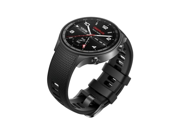 OnePlus Watch 2R 3,63 cm (1,43") AMOLED Digitaalinen 466 x 466 pikselin kosketusnäyttö, harmaa, Wi-Fi GPS (satelliitti)