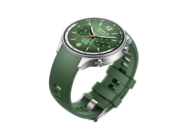 OnePlus Watch 2R - 46 mm - aluminiumlegering - smart klocka med rem - silikon - handledsstorlek: 140-210 mm - display 1.43" - 32 GB - Bluetooth, Wi-F