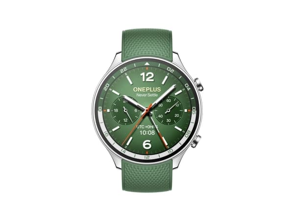 OnePlus Watch 2R - 46 mm - aluminiumlegering - smart klocka med rem - silikon - handledsstorlek: 140-210 mm - display 1.43" - 32 GB - Bluetooth, Wi-F