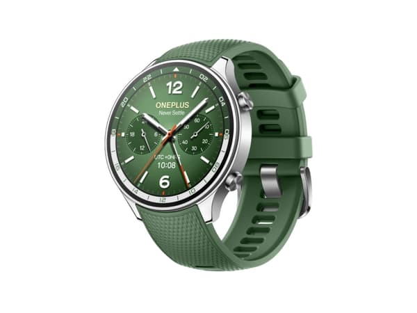 OnePlus Watch 2R - 46 mm - aluminiumlegering - smart klocka med rem - silikon - handledsstorlek: 140-210 mm - display 1.43" - 32 GB - Bluetooth, Wi-F