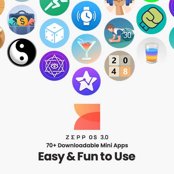Amazfit Bip 5 Unity Aktivitetsarmbånd