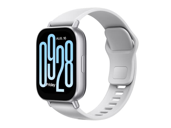 Xiaomi Redmi Watch 5 Active - Smartklokke med stropp - TPU - håndleddstørrelse: 135-205 mm - display 2" - Bluetooth - 30.6 g - matt sølv