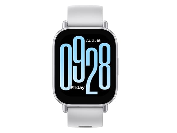 Xiaomi Redmi Watch 5 Active - Smartklokke med stropp - TPU - håndleddstørrelse: 135-205 mm - display 2" - Bluetooth - 30.6 g - matt sølv