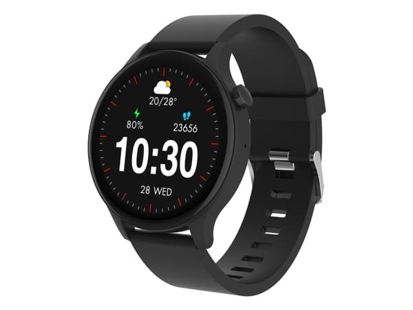 DENVER SWC-338B - Smart klocka - display 1.83" - Bluetooth