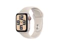 Miniatyrbilde 2 av 5: Apple Watch SE (GPS + Cellular) - 2. generasjon - 40 mm - stjernelysaluminium - smartklokke med sportsbånd - fluorelastomer - stjernelys - båndbredde