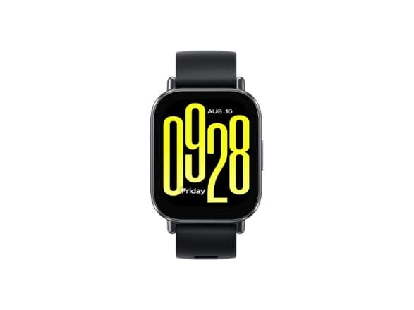 Xiaomi Redmi Watch 5 Lite - Smartklokke med stropp - TPU - håndleddstørrelse: 135-205 mm - display 1.96" - Bluetooth - 29.2 g - svart