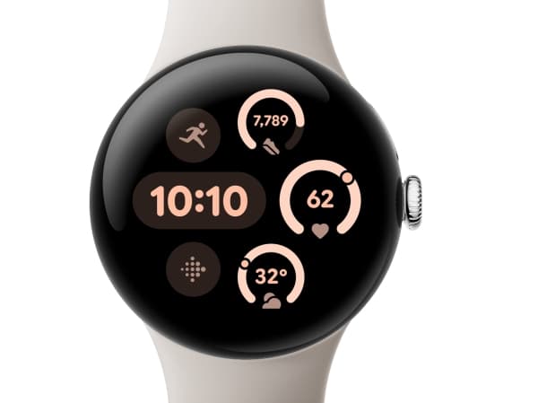 Google Pixel Watch 3, AMOLED, Touchscreen, 32 GB, Wi-Fi, GPS (satellite), 31 g