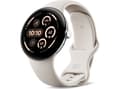Miniatyrbild 5 av 5: Google Pixel Watch 3 - 45 mm - polerat silver aluminium - smart klocka med aktivt band - fluoroelastomer - porslin - bandstorlek: L - 32 GB - Bluetoo